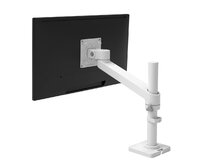 Ergotron NX Monitor Arm White, stolní nastavitelné rameno až 34" LCD, pivot, bílá