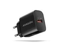 AXAGON ACU-QC18, Nabíječka do sítě 18W, 1x port USB-A, QC3.0/AFC/Apple, černá 