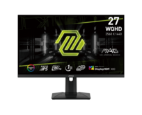 MSI Gaming monitor MAG 274QRF QD E2, 27" Rapid IPS/2560x1440 (WQHD)/180Hz/1ms/DP/2xHDMI/USB-C/USB/Výškově nast./pivot