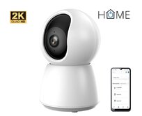 iGET HOME Camera CS4 White - bezdrátová vnitřní 2K kamera, Auto tracking, LAN port, zvuk