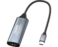 PremiumCord HDMI capture/grabber pro záznam Video/Audio signálu do počítače s konektorem USB3.0 typ C