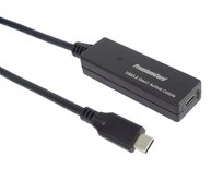 PremiumCord USB-C repeater a prodlužovací kabel Male-Female, 5Gbps 10m