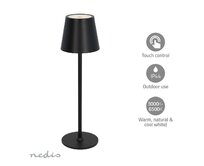 Nedis LTOUT05BK - LED stolní lampa| LED | 1.8 W | 150 lm | 3000 - 6000 K | Černá