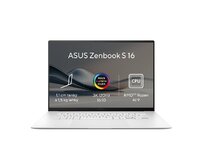 ASUS Zenbook S 16 OLED - Ryzen AI 9 HX 370/32GB/2TB SSD/16"/3K/OLED/Touch/2y PUR/Win 11 Pro/Bílá