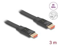 Delock High Speed HDMI Plochý stuhový kabel 48 Gbps 8K 60 Hz 3 m