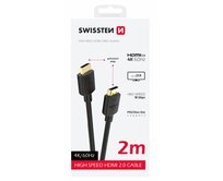 SWISSTEN KABEL HDMI NA HDMI 4K 60Hz 2,0 M PVC