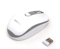 OMEGA MOUSE WIRELESS 1000/1200/1600 DPI WHITE-GREY