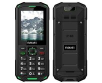 EVOLVEO StrongPhone X5, vodotěsný odolný Dual SIM telefon, černo-zelená