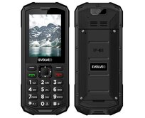 EVOLVEO StrongPhone X5, vodotěsný odolný Dual SIM telefon, černo-šedá