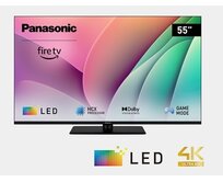 Panasonic TV-55W80AEZ Smart Fire TV, 139cm, 4K, LED, HDR10+, DVB-T2/S2/C