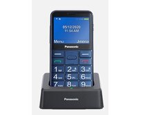 Panasonic KX-TU155EXCN mobilní telefon pro seniory -barevný displej 2,3", fotoaparát, microSD/microSDHC, USB, modrý