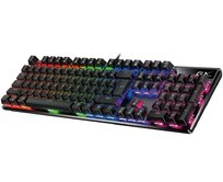 GENIUS GX GAMING Scorpion K12 Klávesnice, herní, drátová, mechanická, spínače Brown, RGB podsvícení, Copilot, CZ+SK ,USB