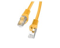 LANBERG Patch kabel cat6 FTP 3m žlutý Fluke Passed