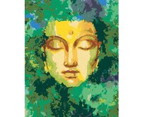 Zuty - Malování podle čísel - BUDDHA A PŘÍRODA 40x50 cm bez rámu a bez vypnutí plátna