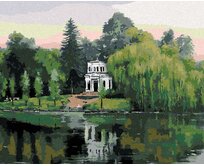 Zuty - Malování podle čísel - PARK SOFIYIVKA NA UKRAJINĚ 40x50 cm bez rámu a bez vypnutí plátna