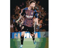 Zuty - Malování podle čísel - LIONEL MESSI 40x50 cm vypnuté plátno na rám