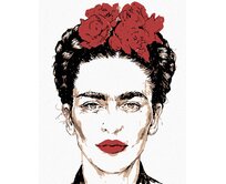 Zuty - Malování podle čísel - FRIDA KAHLO 40x50 cm vypnuté plátno na rám