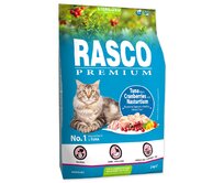 Granule RASCO Premium Sterilized tuňák s brusinkou a lichořeřišnicí 400g