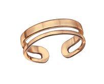 Bangles.cz Prsten Line rose gold stříbro 925 Velikost: 6 - 1,6 cm (EU 51 - 53) 2035/6 růžově zlatá, 6 - 1,6 cm (EU 51 - 53), stříbro