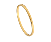 Bangles.cz Náramek chirurgická ocel Bangle gold 594 zlatá, 14 - 17 cm, chirurgická ocel