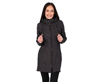 Dámský kabát Softshell Dots / Black Černá, S, Softshell