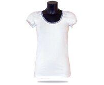 Dámské tričko Barrsa Summer Lace Tee White Bílá, XXL, Bavlna