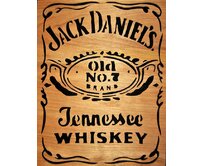 Plechová cedule Jack Daniels Velikost: A4 (30 x 20 cm) A4 (30 x 20 cm)