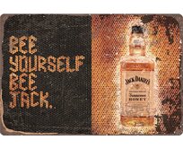 Plechová cedule Jack Daniels XX Velikost: A4 (30 x 20 cm) A4 (30 x 20 cm)