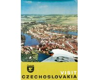 Plechová cedule Visit Czechoslovakia Velikost: A5 (20 x 15 cm) A5 (20 x 15 cm)