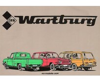 Plechová cedule Wartburg I Velikost: A4 (30 x 20 cm) A4 (30 x 20 cm)