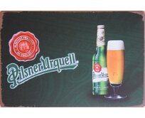 Plechová cedule Pilsner Urguell V Velikost: A4 (30 x 20 cm) A4 (30 x 20 cm)