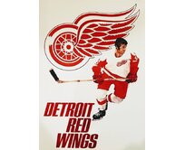 Plechová cedule Detroit Red Wings Velikost: A4 (30 x 20 cm) A4 (30 x 20 cm)