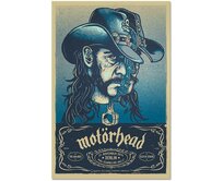 Plechová cedule Motorhead Velikost: A4 (30 x 20 cm) A4 (30 x 20 cm)