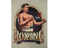 Plechová cedule Boxing Velikost: A4 (30 x 20 cm) A4 (30 x 20 cm)