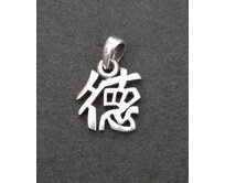 Čínský symbol - Morálka - stříbrný přívěsek