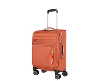 Cestovní kufr Travelite MIIGO 4W S oranžová, Textil