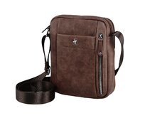 Beverly Hills Polo Club Taška crossbody BHPC hnědá, Syntetická kůže