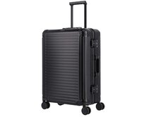 Cestovní kufr Travelite NEXT 4W M černá, Aluminium