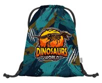 BAAGL Školní sáček na obuv Dinosaurs World modrá, Textil