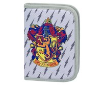 BAAGL Školní penál klasik dvě chlopně Harry Potter Nebelvír vícebarevná, Textil