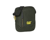 Caterpillar CAT crossbody taška The Project - tmavě zelená zelená, Textil