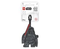 LEGO Star Wars Jmenovka na zavazadlo - Darth Vader šedá, PVC