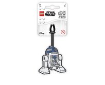 LEGO Star Wars Jmenovka na zavazadlo - R2D2 bílá, PVC