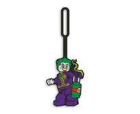 LEGO DC Jmenovka na zavazadlo Joker fialová, PVC