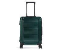 Cestovní kufr Travelite NEXT 4W S zelená, Aluminium