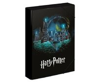 BAAGL Desky na školní sešity A4 Jumbo Harry Potter černá