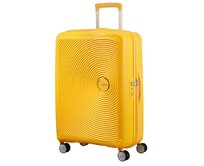 American Tourister SOUNDBOX SPINNER 67 EXP Golden Yellow Žlutá, Polypropylen