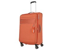 Cestovní kufr Travelite MIIGO 4W L oranžová, Textil