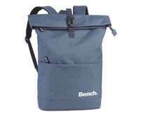 Batoh Bench Classic roll-top modrá, Textil