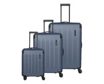 Cestovní kufry set 3ks Travelite Dynamiic S,M,L modrá, ABS